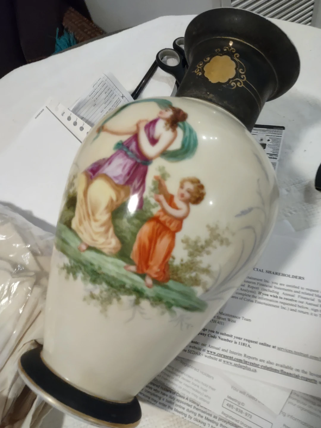 Decorative Porcelain Vase