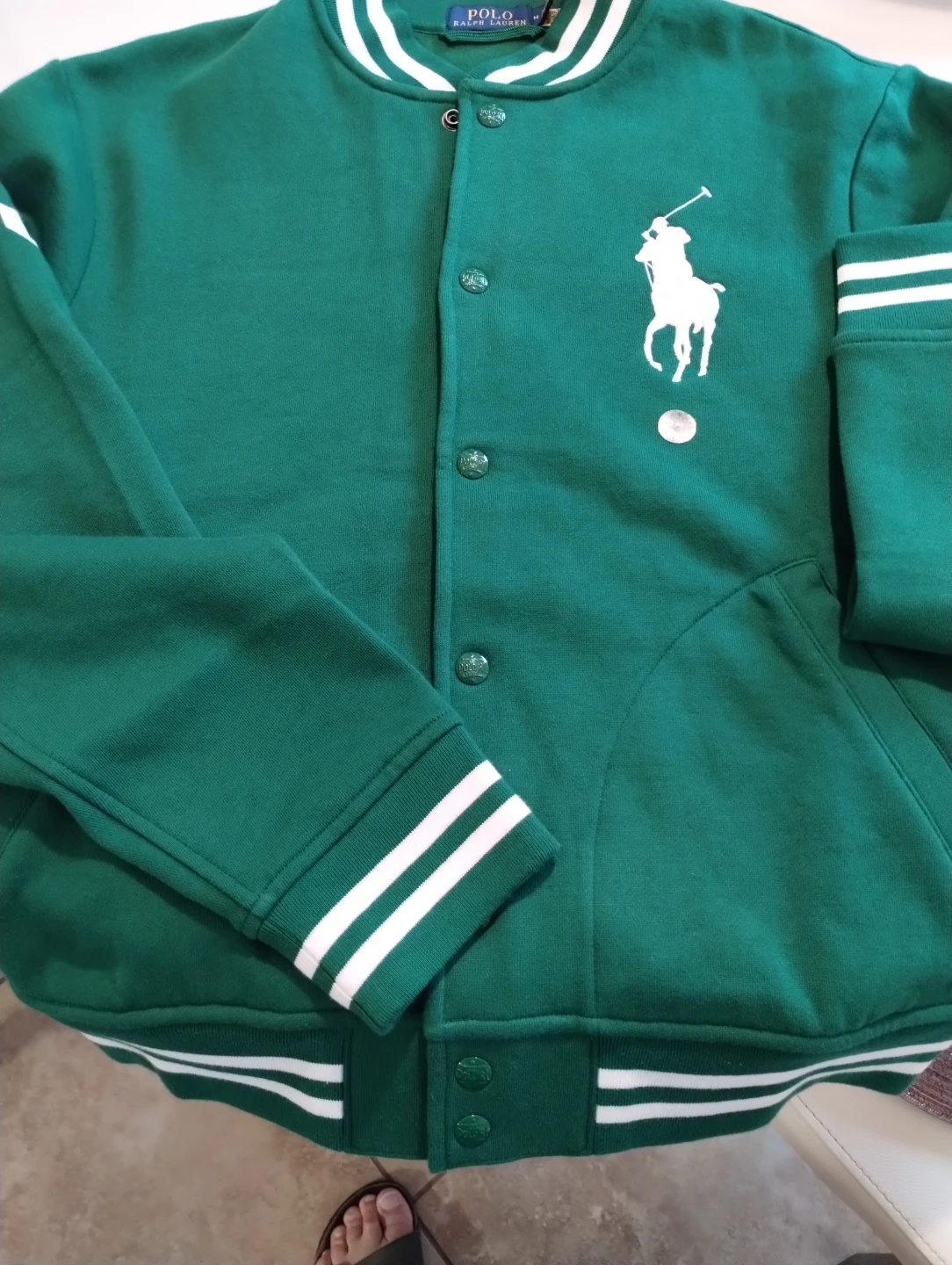 Polo Ralph Lauren Varsity Jacket - Green