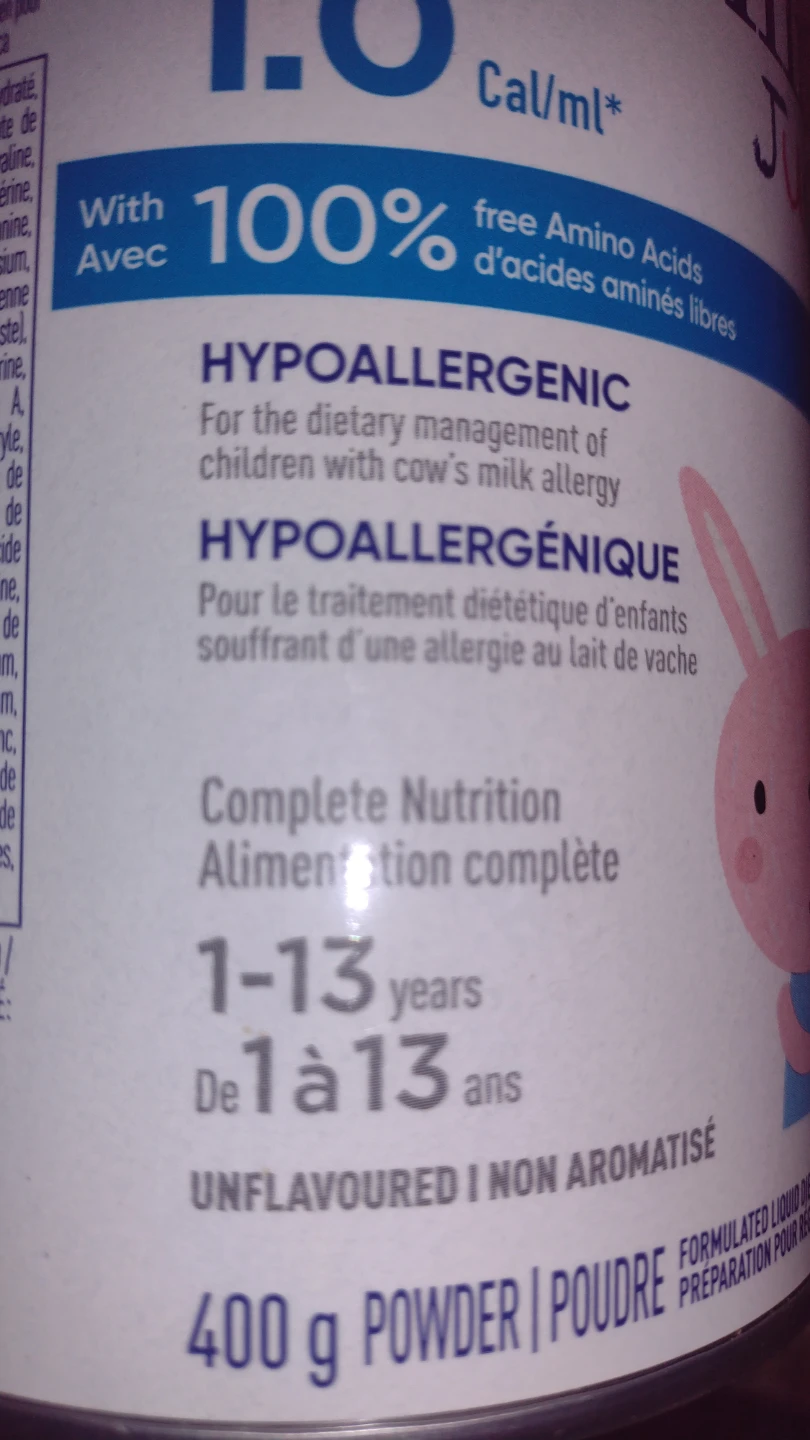 2x Nestle Alfamino Junior Hypoallergenic Formula - photo 3
