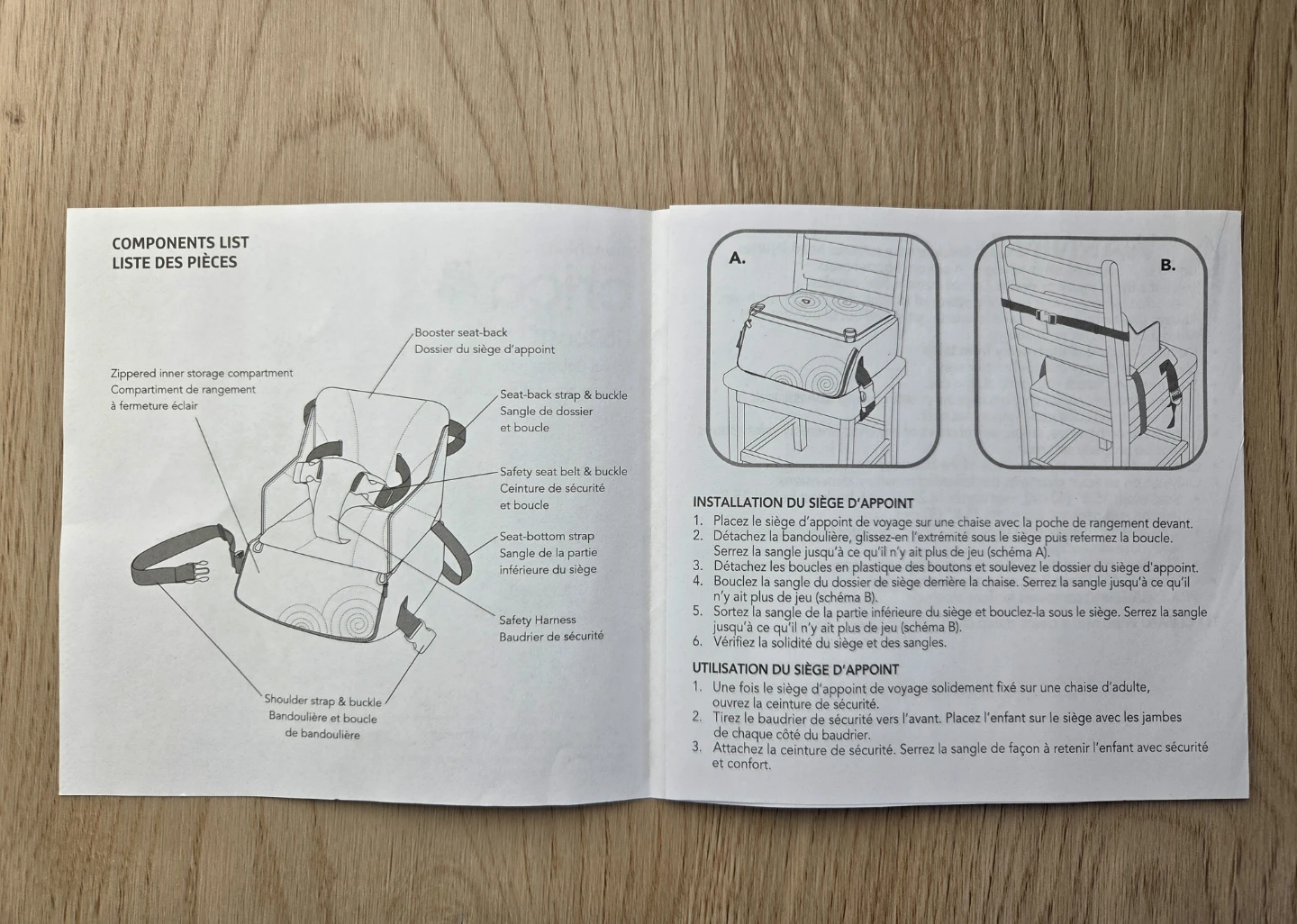Munchkin Brica GoBoost Travel Booster Seat - photo 5