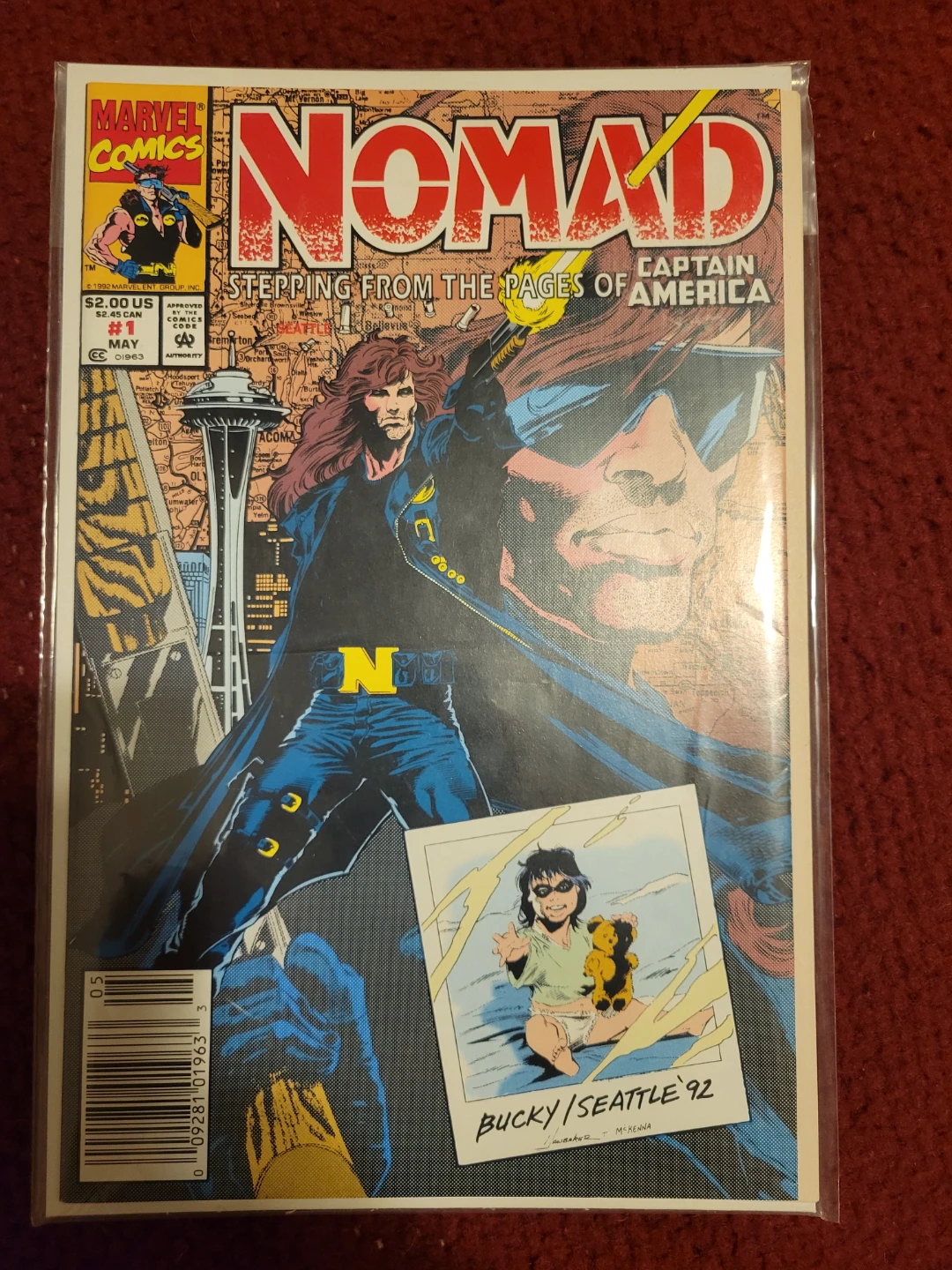 Nomad #1 May 1992 Marvel Comic