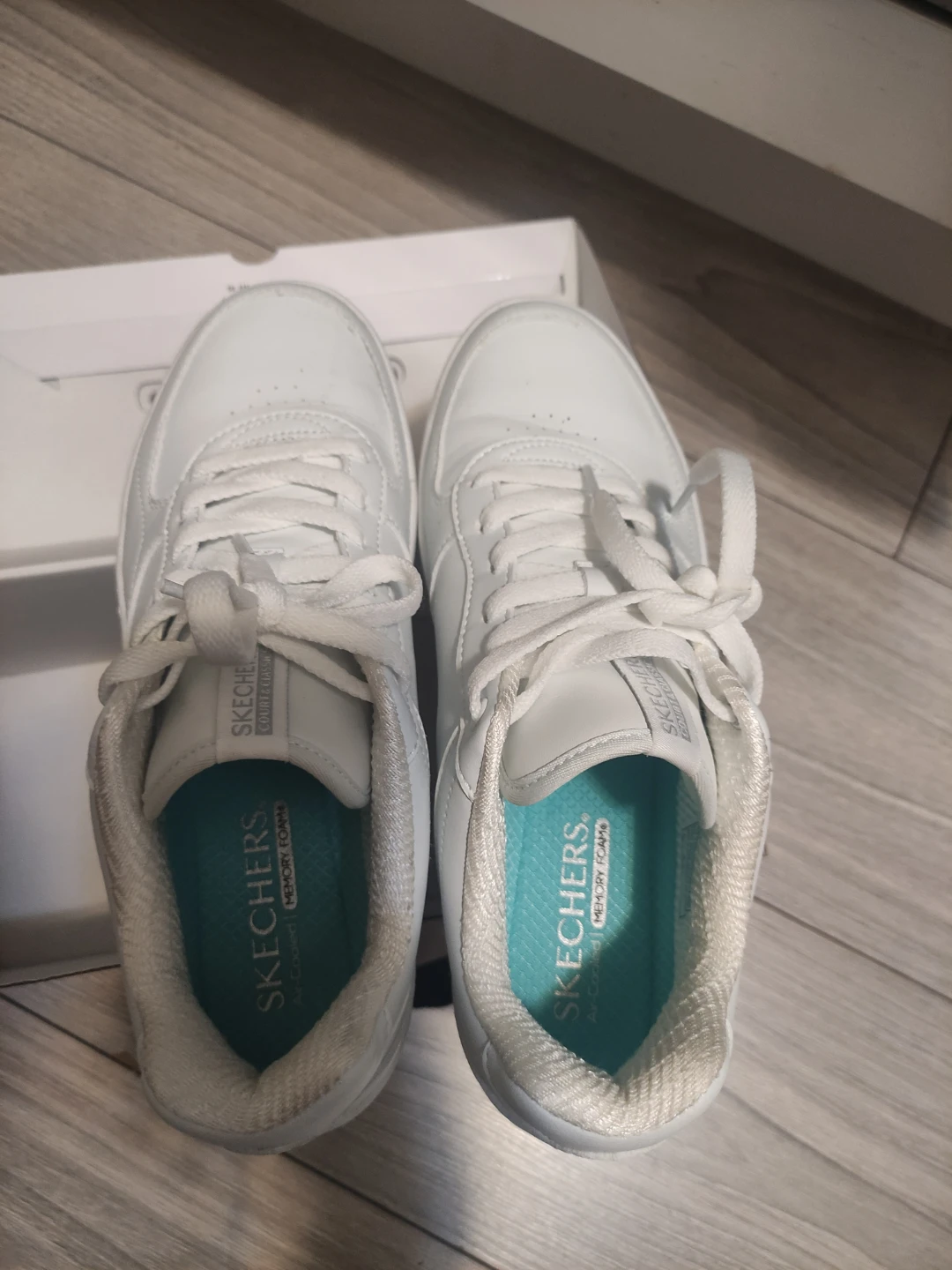 Skechers Women's White Sneakers Size 9.5