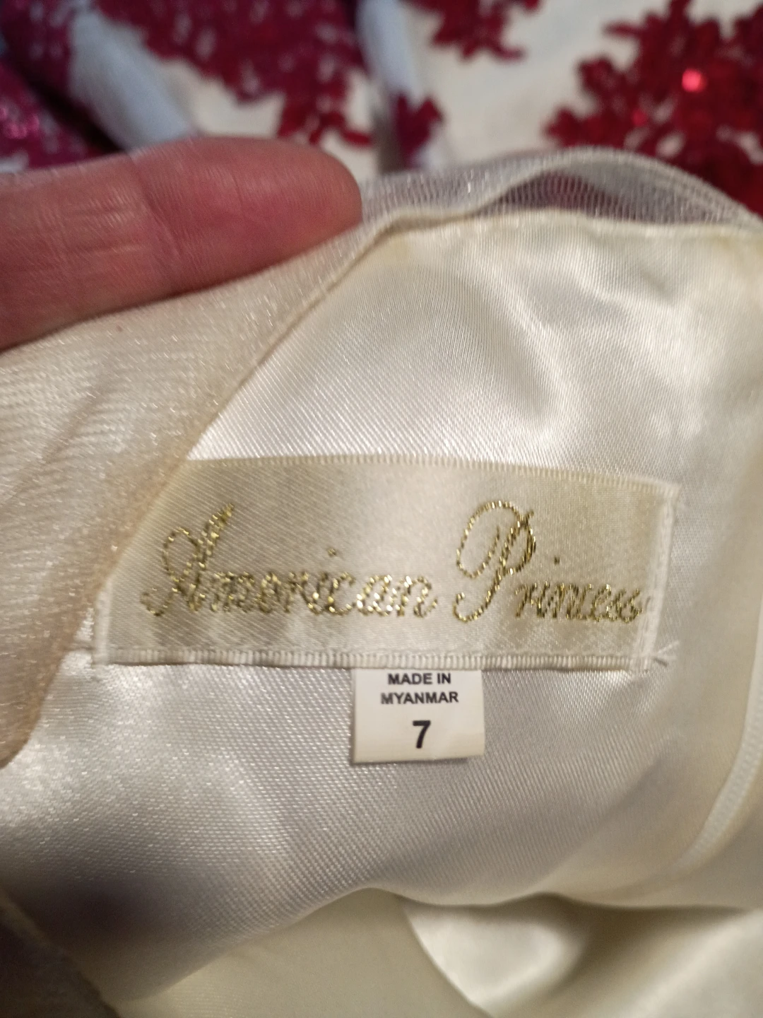 American Princess Girls Dress Size 7 - photo 4