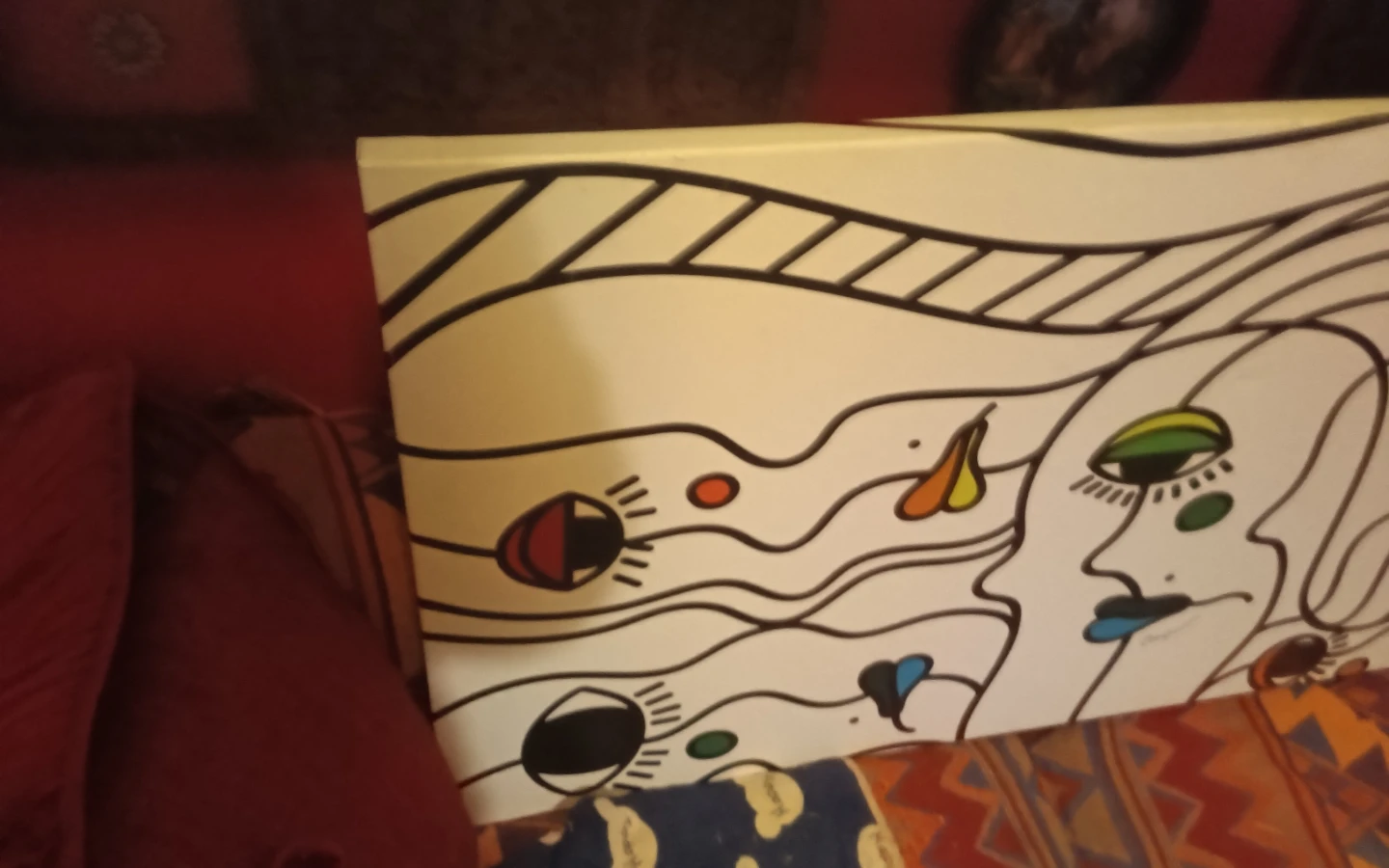 Large iCanvas "Faces" Wall Art by Ragni Agarwal - photo 2