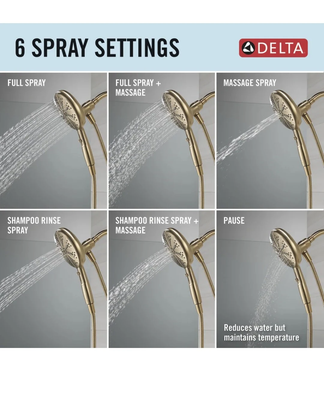 Delta Shower Faucet and Hand Shower System - photo 3