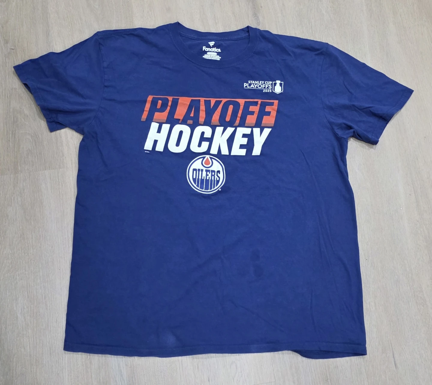 Two Edmonton Oilers T-Shirts - photo 4