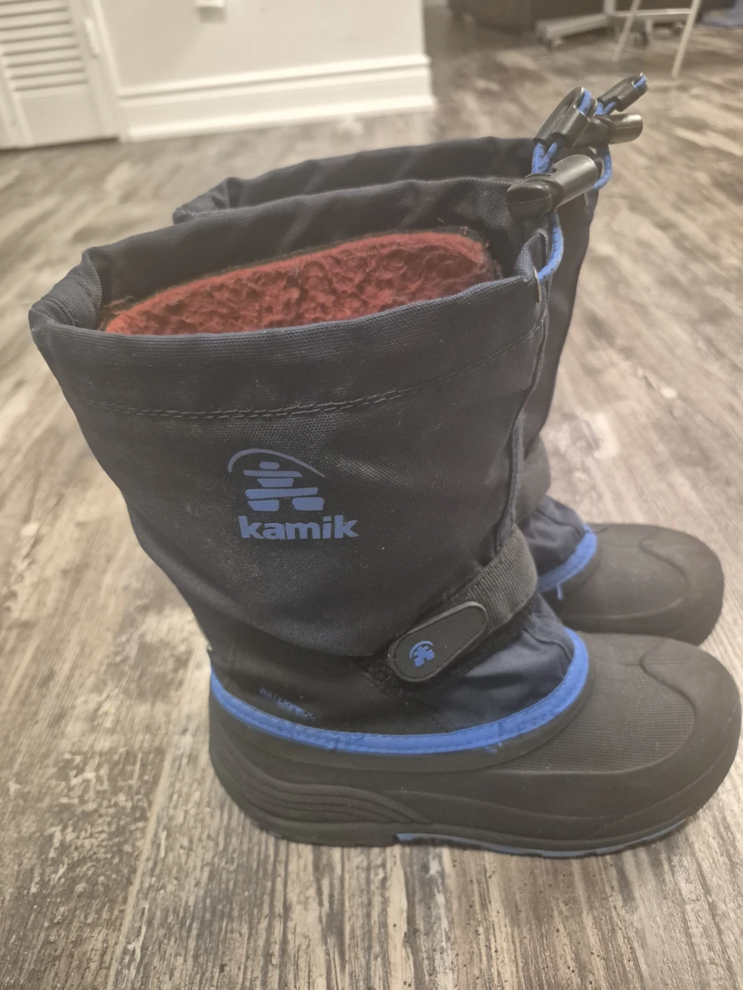 Kamik Winter Boots Navy Blue Size 4 - photo 2