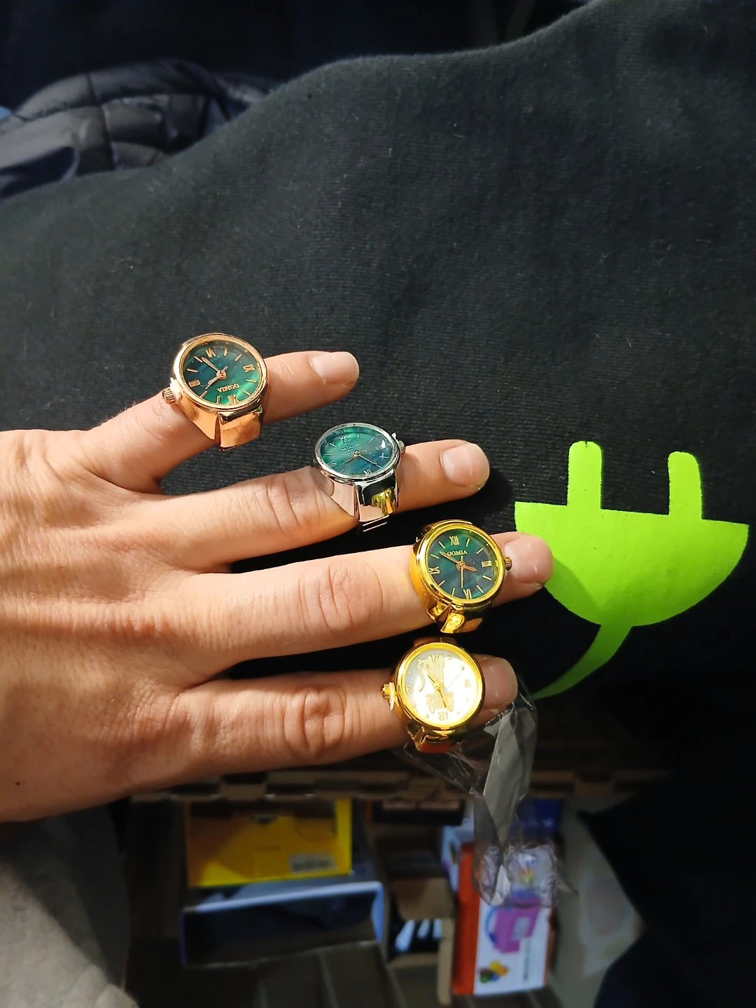 Pinky-Ring Watch. Brand New. One size - photo 4