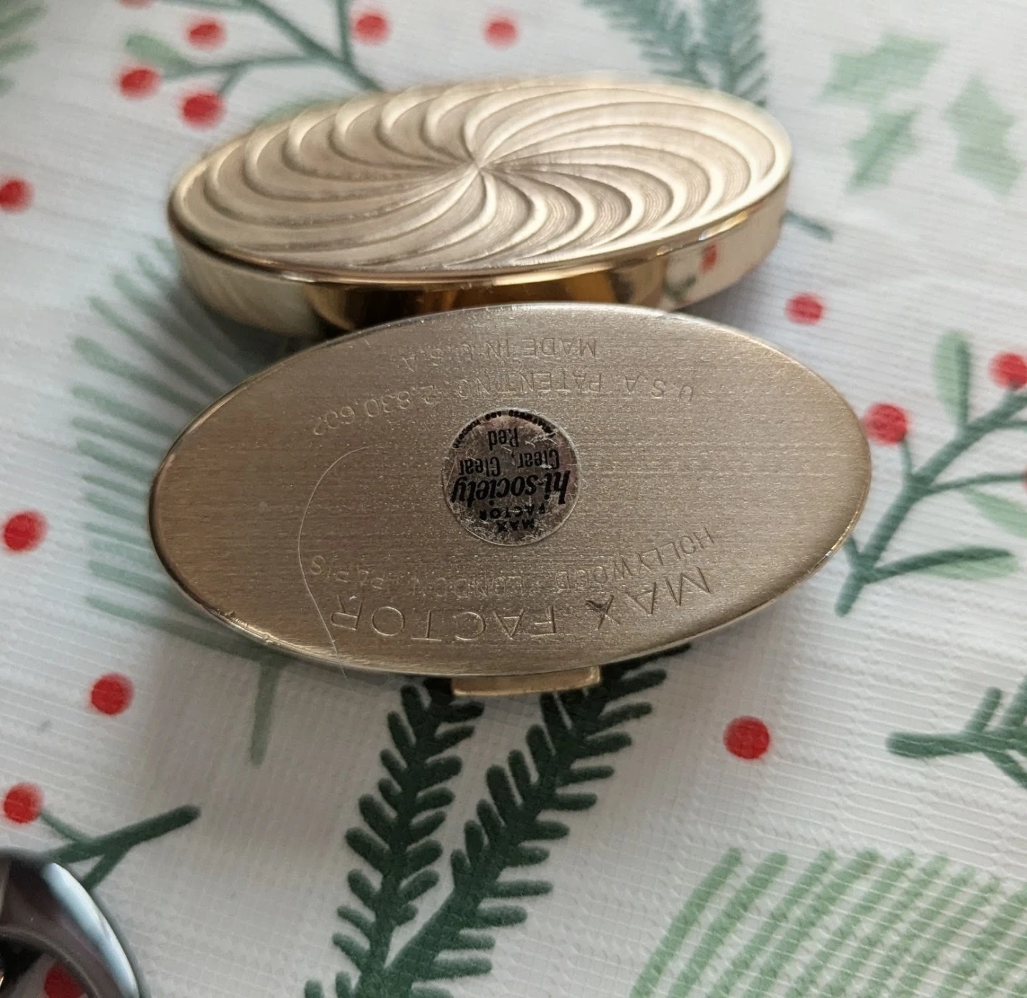 Vintage Max Factor Hi-Society Lipstick Case - photo 3