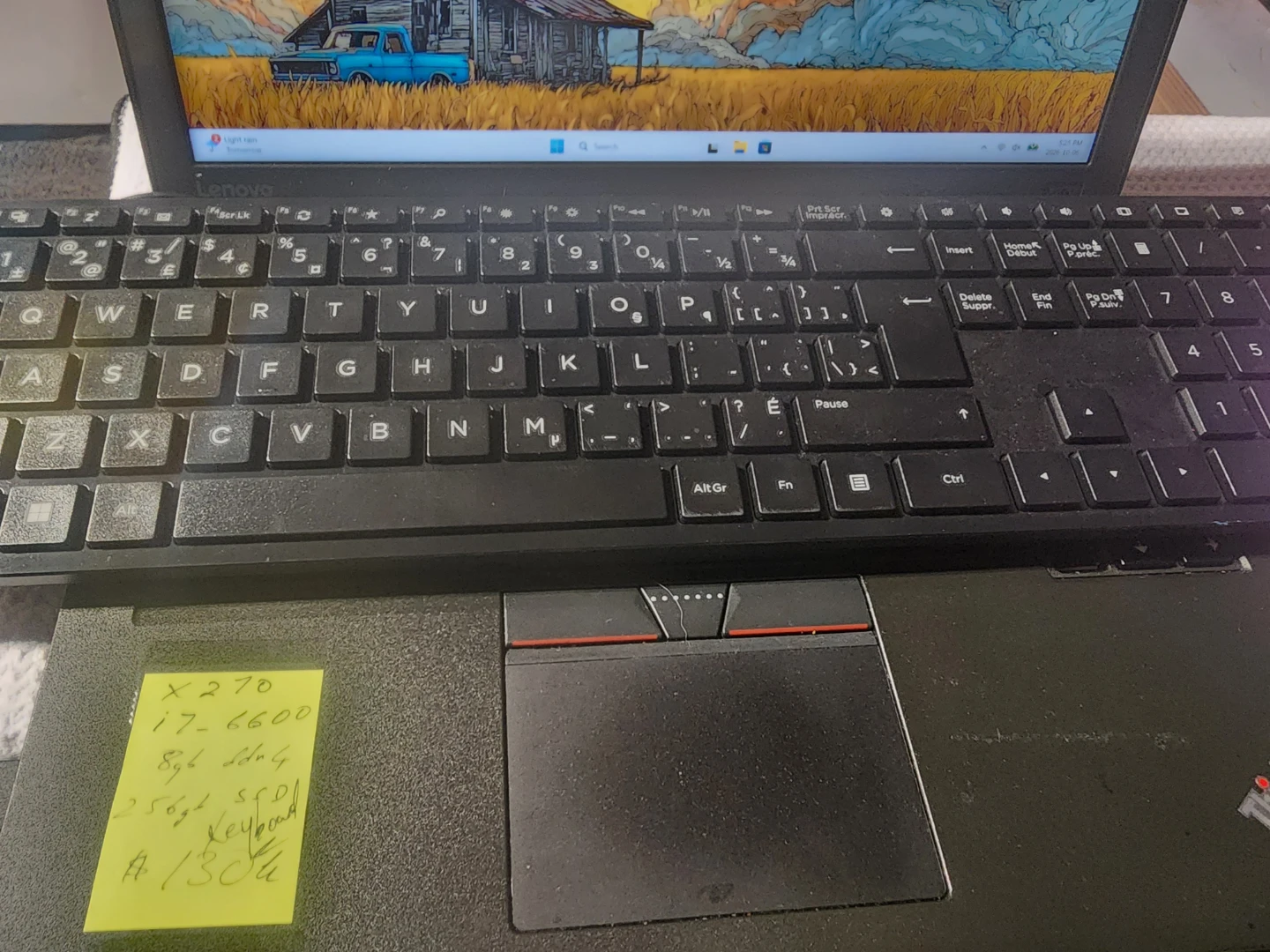 Lenovo ThinkPad X270 Laptop - photo 2