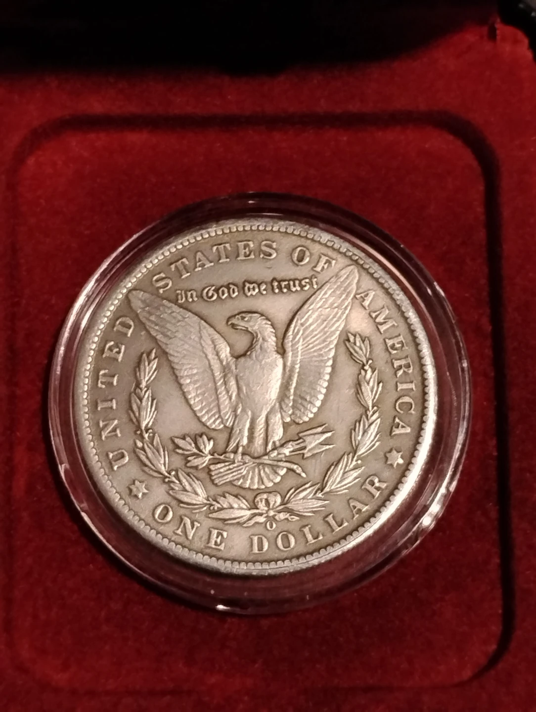 1893 Morgan Silver Dollar - photo 3