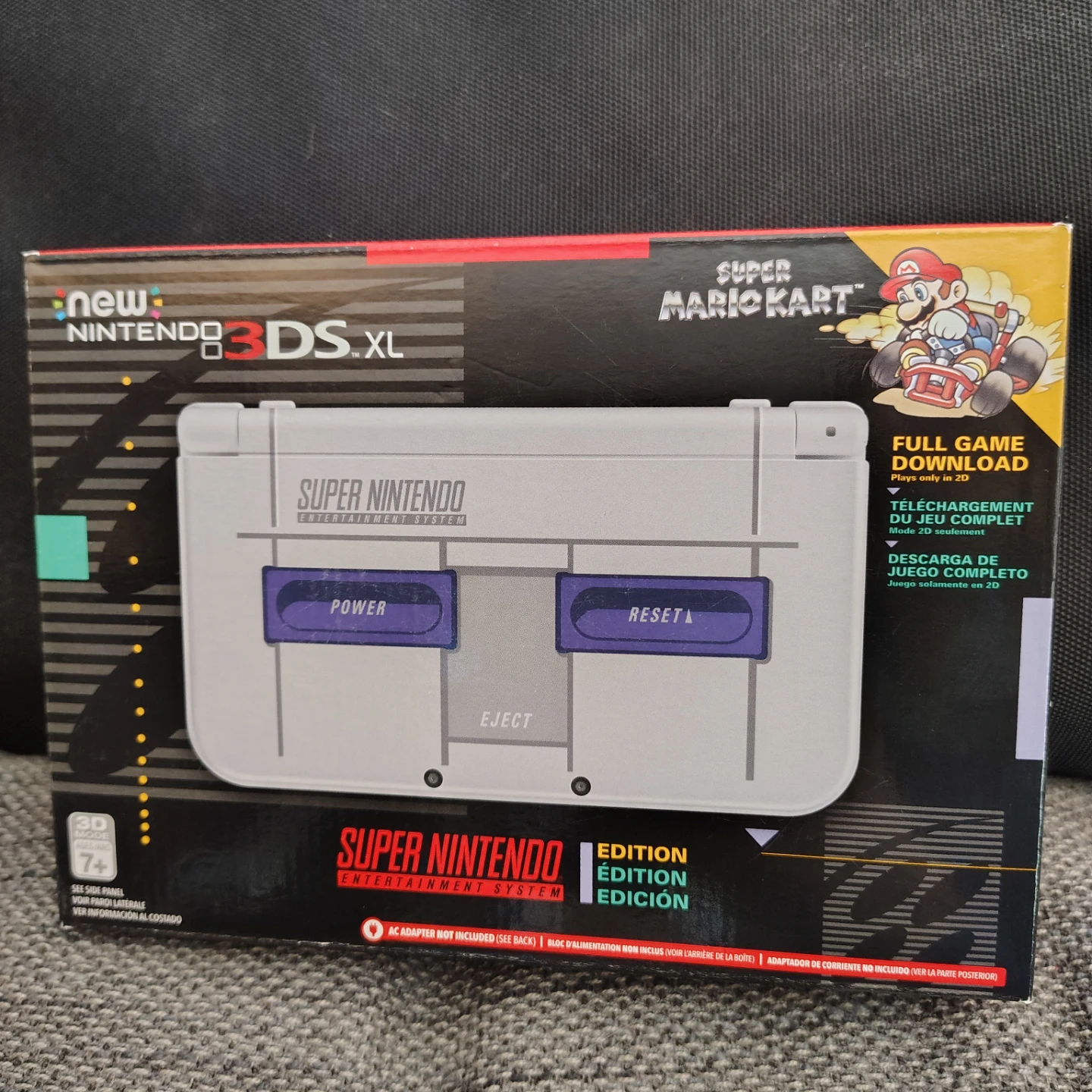 New Nintendo 3DS XL Super Nintendo Entertainment System Edition