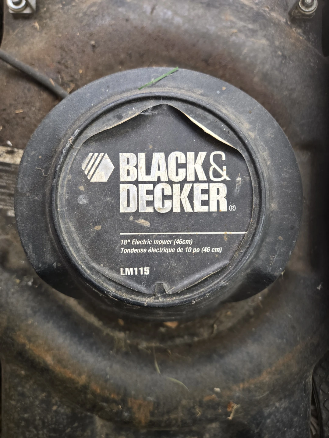 Black & Decker LM115 18" Electric Mower - photo 3