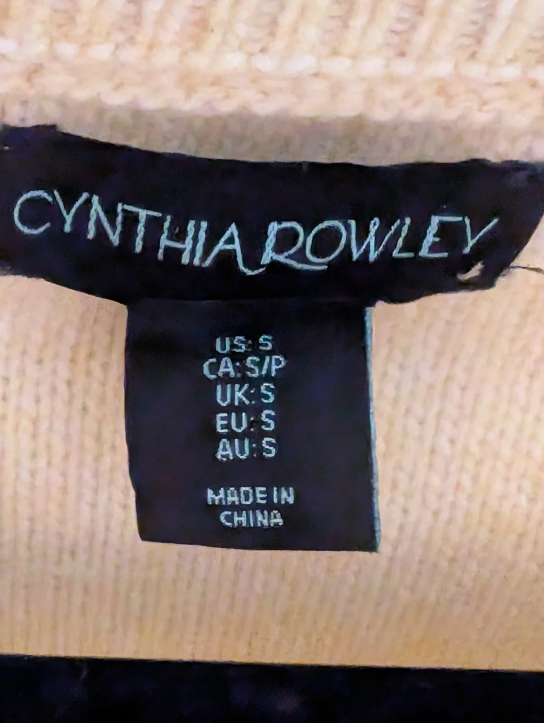 Cynthia Rowley Cream Heart Sweater - photo 2
