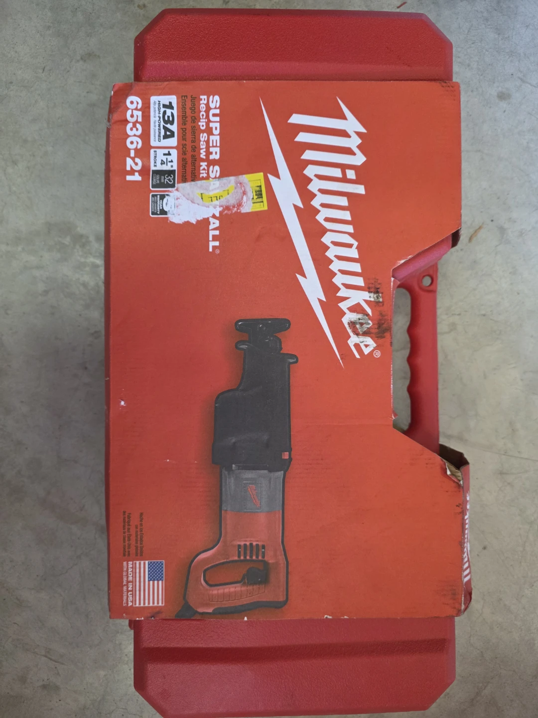 Milwaukee Super SAWZALL Reciprocating Saw