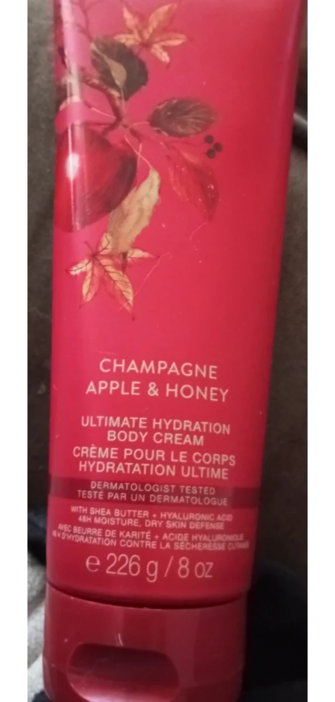 Champagne Apple & Honey Body Cream