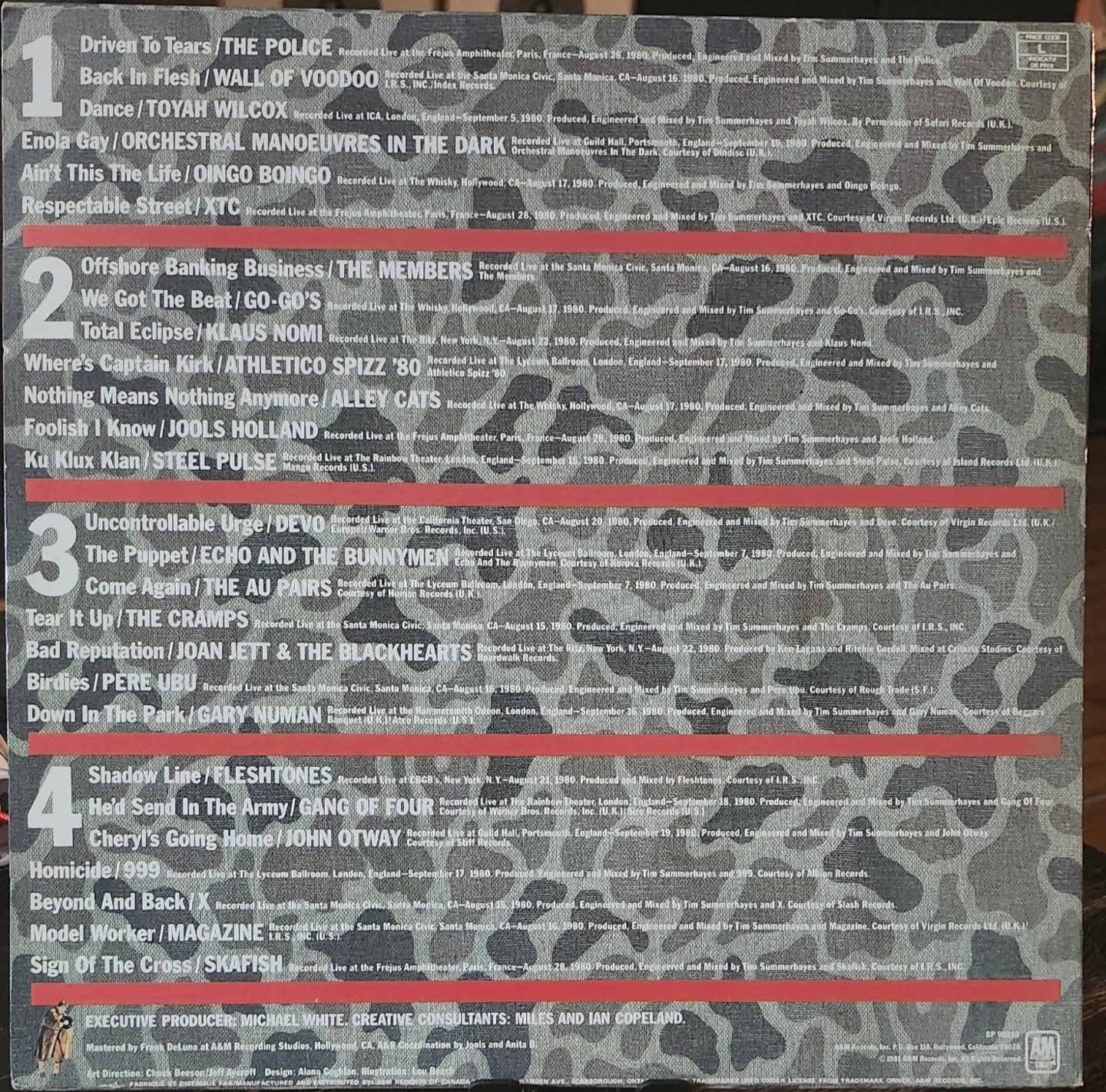 Urgh! A Music War Vinyl 2-Record Set - photo 2