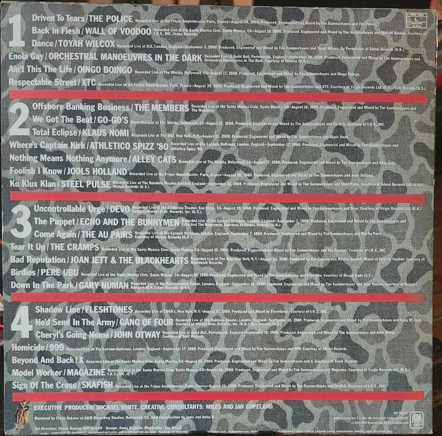Urgh! A Music War Vinyl 2-Record Set - photo 2