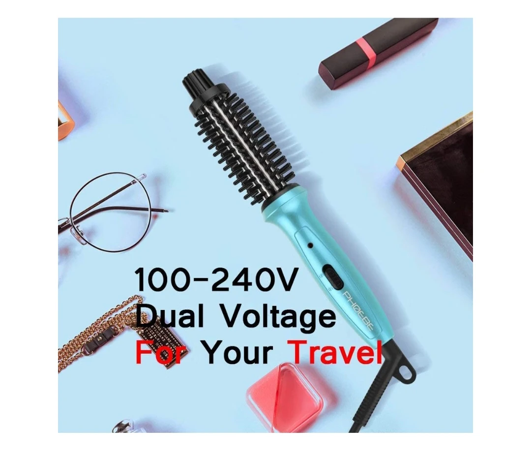 PHOEBE Ceramic Hair Curling Brush