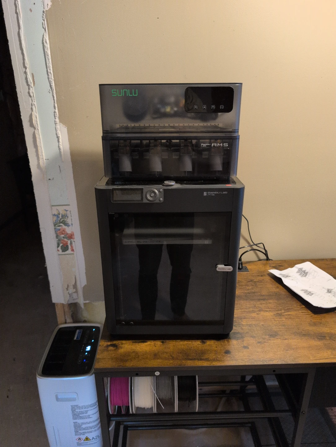 Bambu Lab P1S 3D Printer with AMS - photo 2