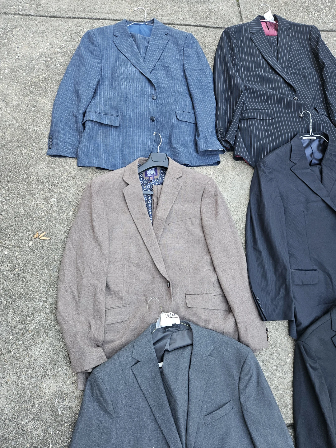 9 used suits and 4 jackets. Size 46R 46L - photo 3