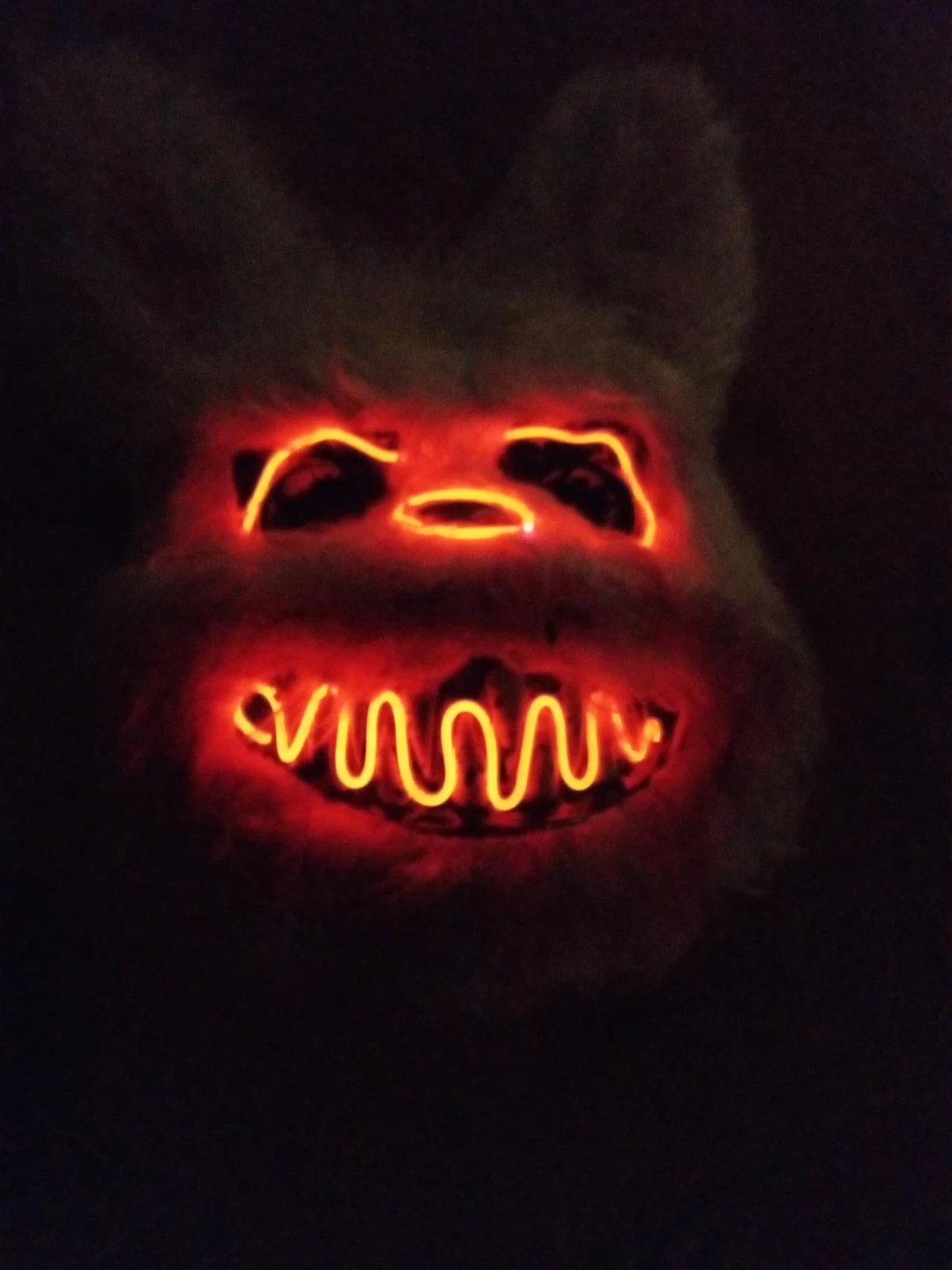 Light-Up Bunny Halloween Mask - photo 4