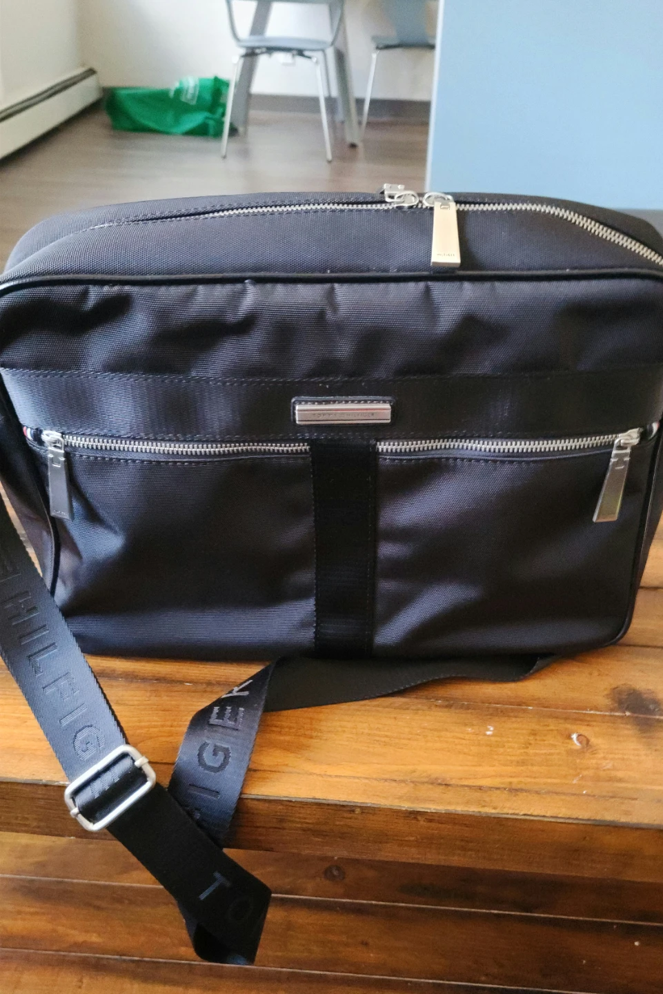 Tommy Hilfiger Black Messenger Bag