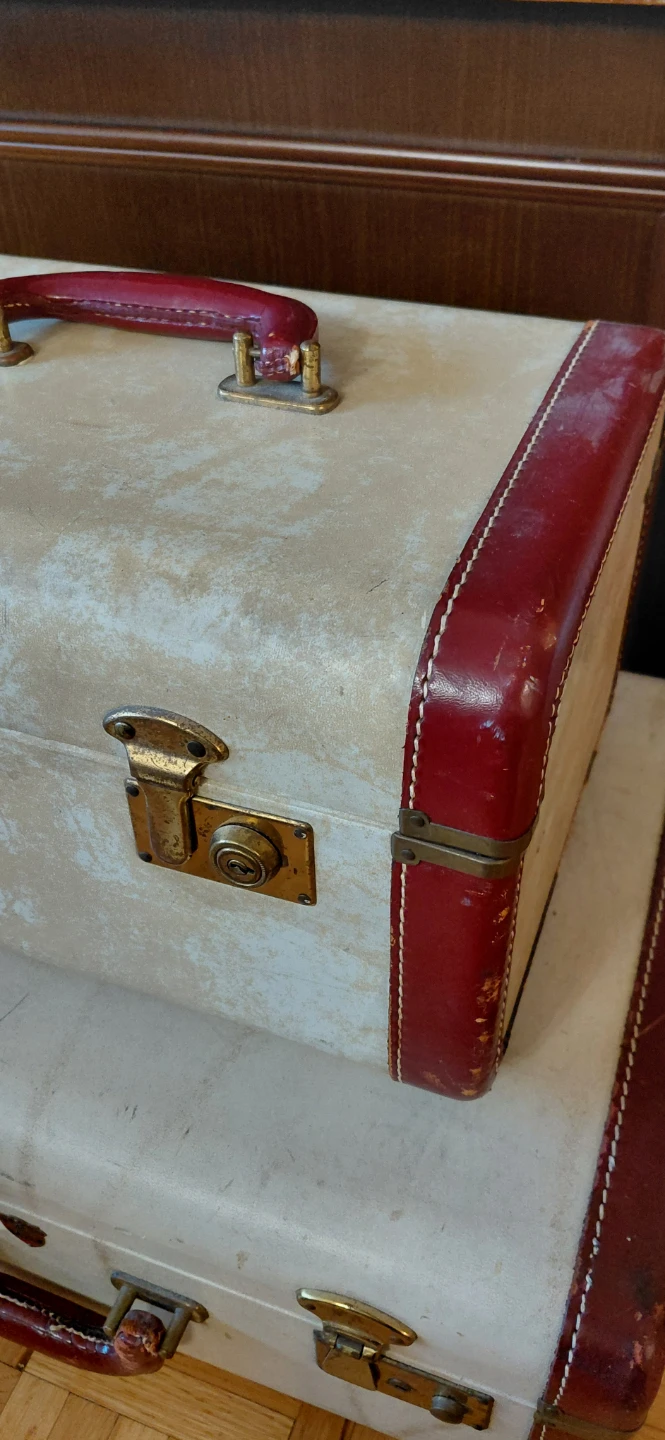 Vintage McBrine Baggage Suitcase Set (2 Pcs) - photo 2