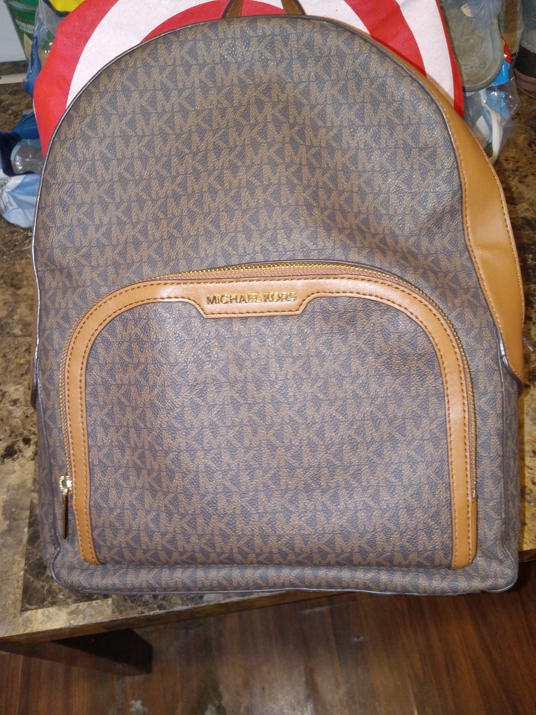 Michael Kors Jaycee Large Zip Backpack