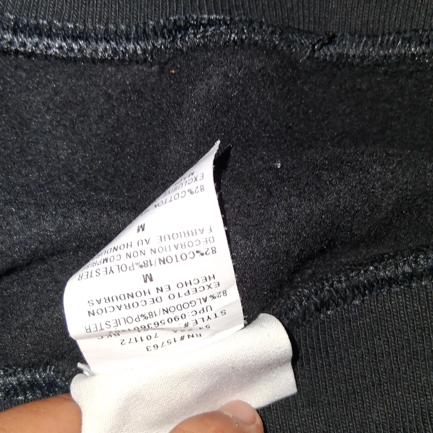 Champion Reverse Weave Sweatpants Black Medium - photo 5