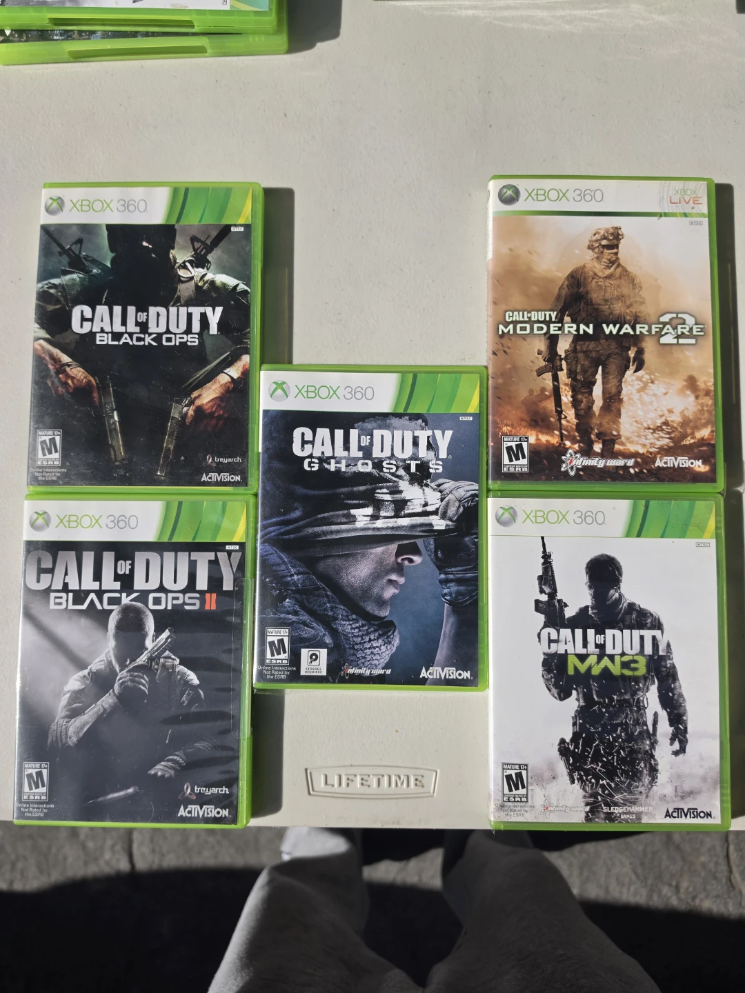 Call of Duty Xbox 360 game bundle