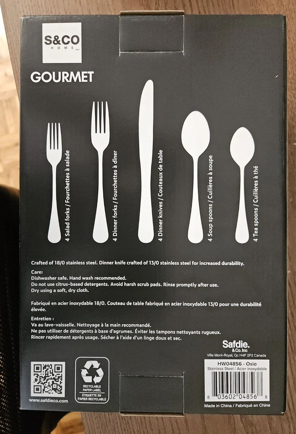 S&CO Home Gourmet Flatware Set - photo 2