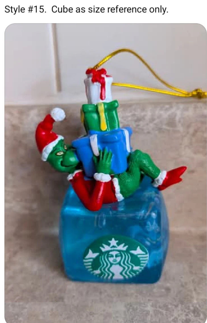 3D Grinch ornaments - photo 2