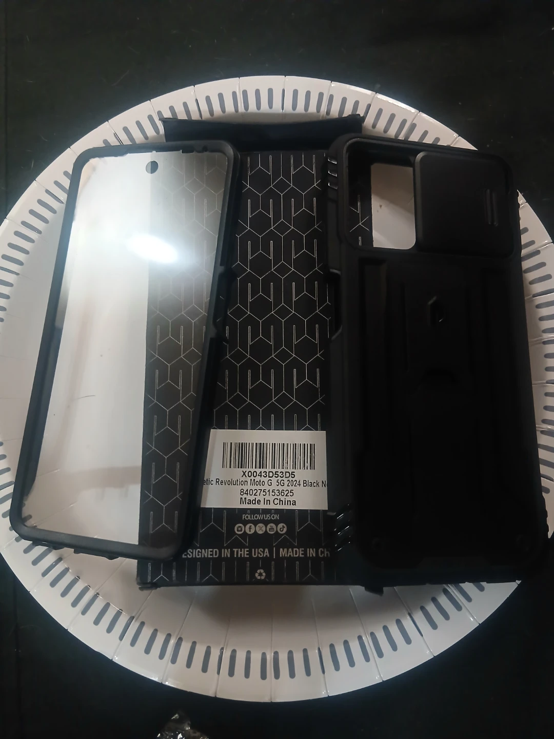 Magnetic Revolution Phone Case for Moto G 5G 2024