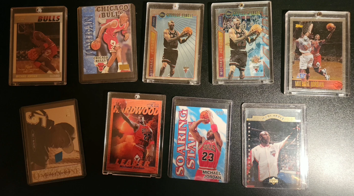 Michael Jordan Basketball Card Collection