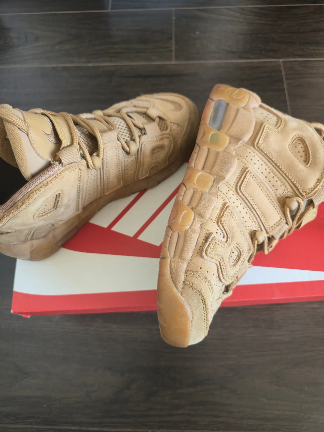 Brown Leather, Nikes - photo 3