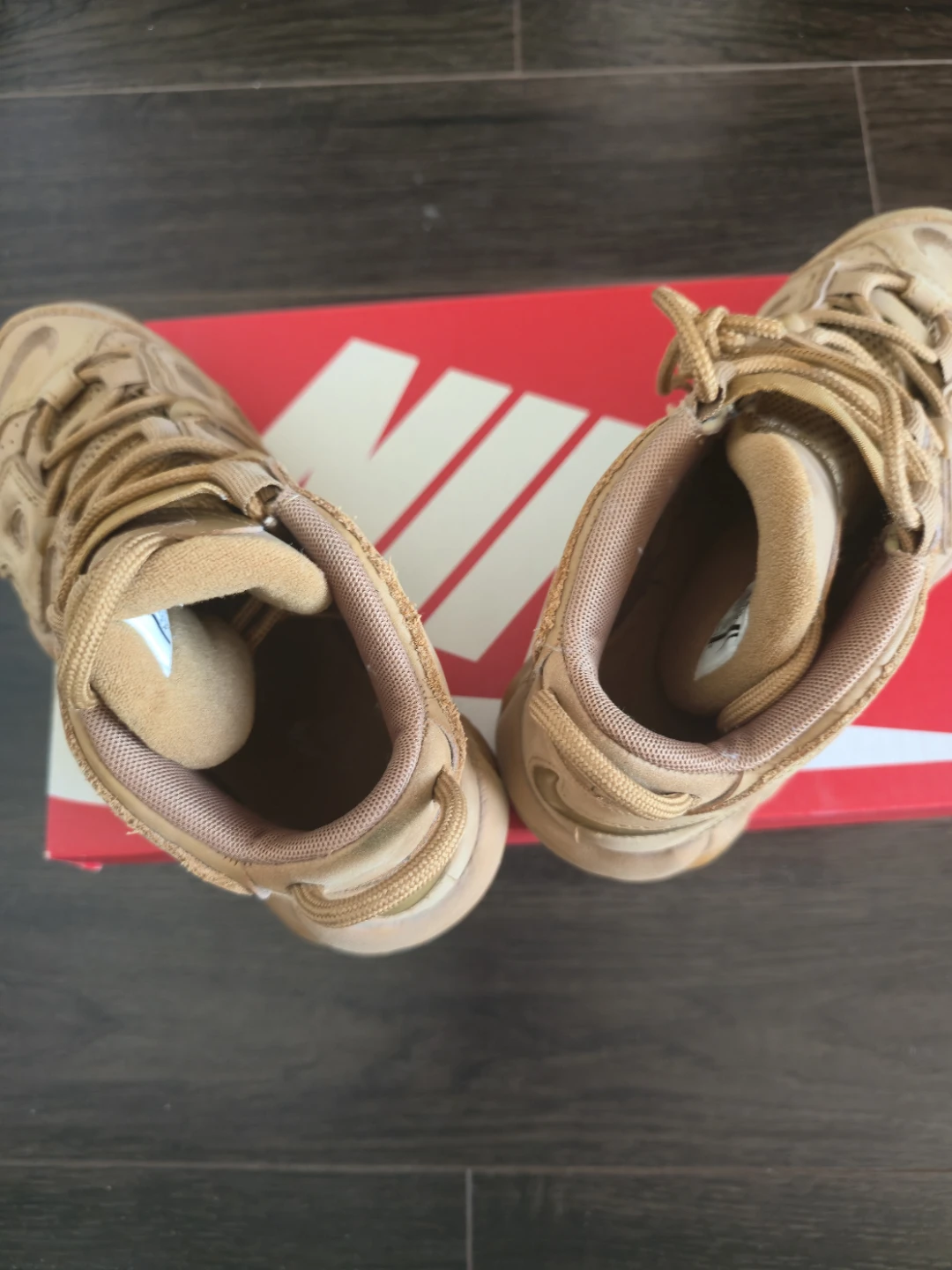 Brown Leather, Nikes - photo 4
