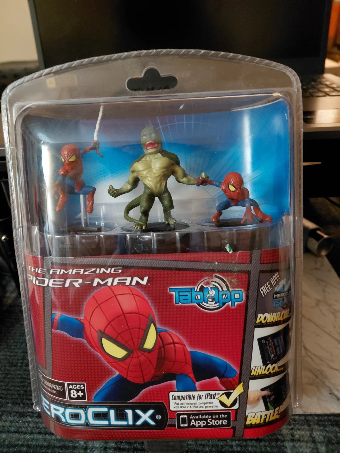 The Amazing Spider-Man TabApp HeroClix Figures