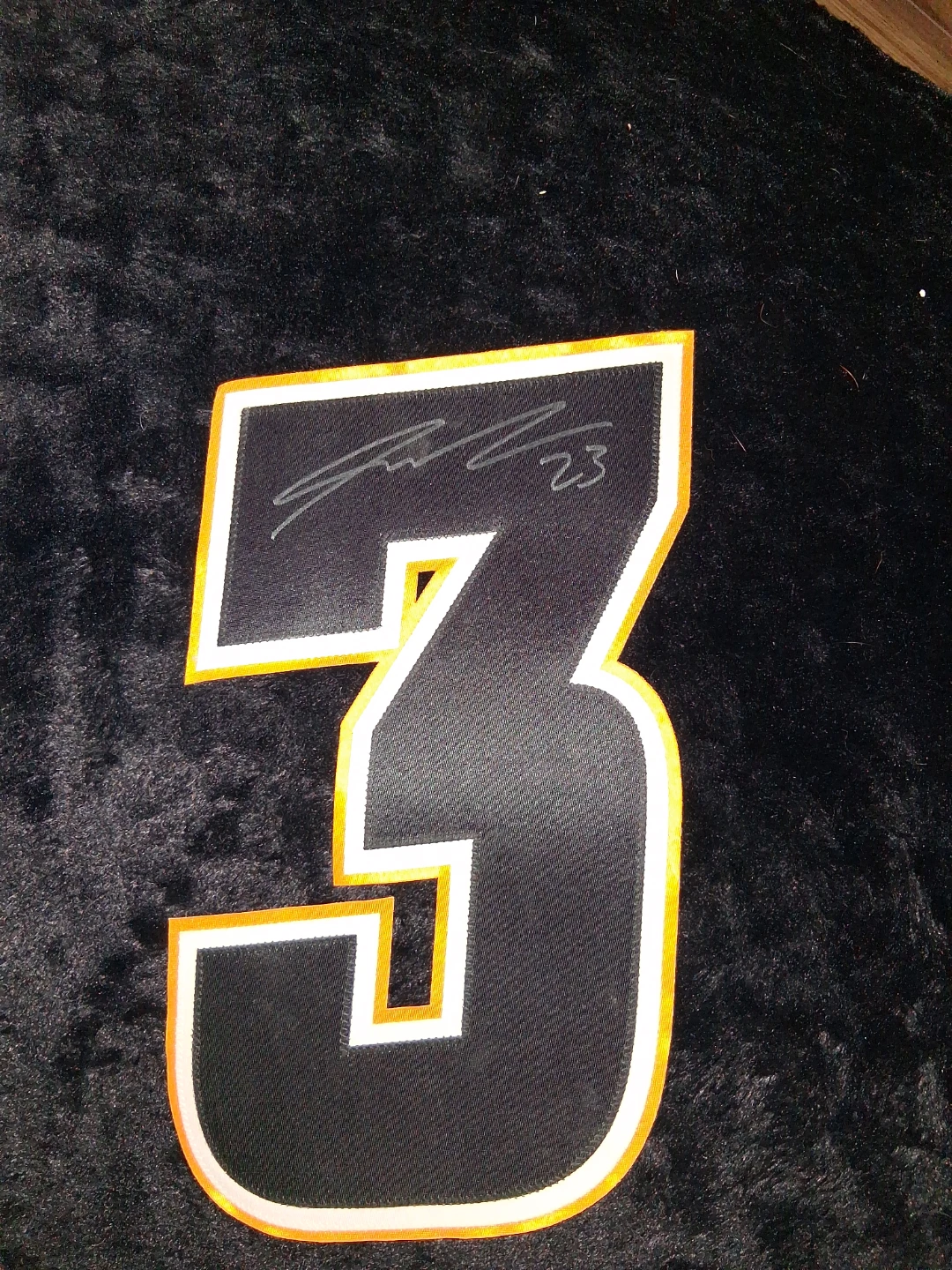 Signed Johnny Gaudreau number
