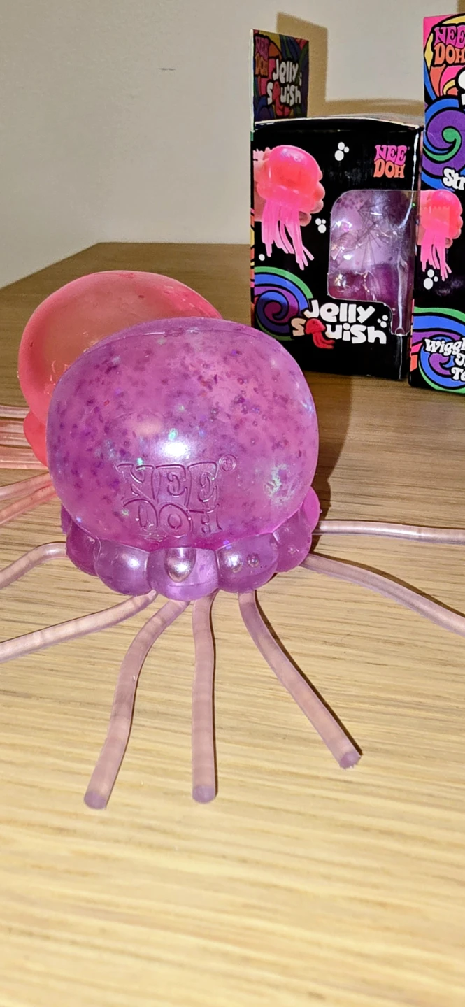 NeeDoh Jelly Squish Jellyfish Fidget Toys - photo 4
