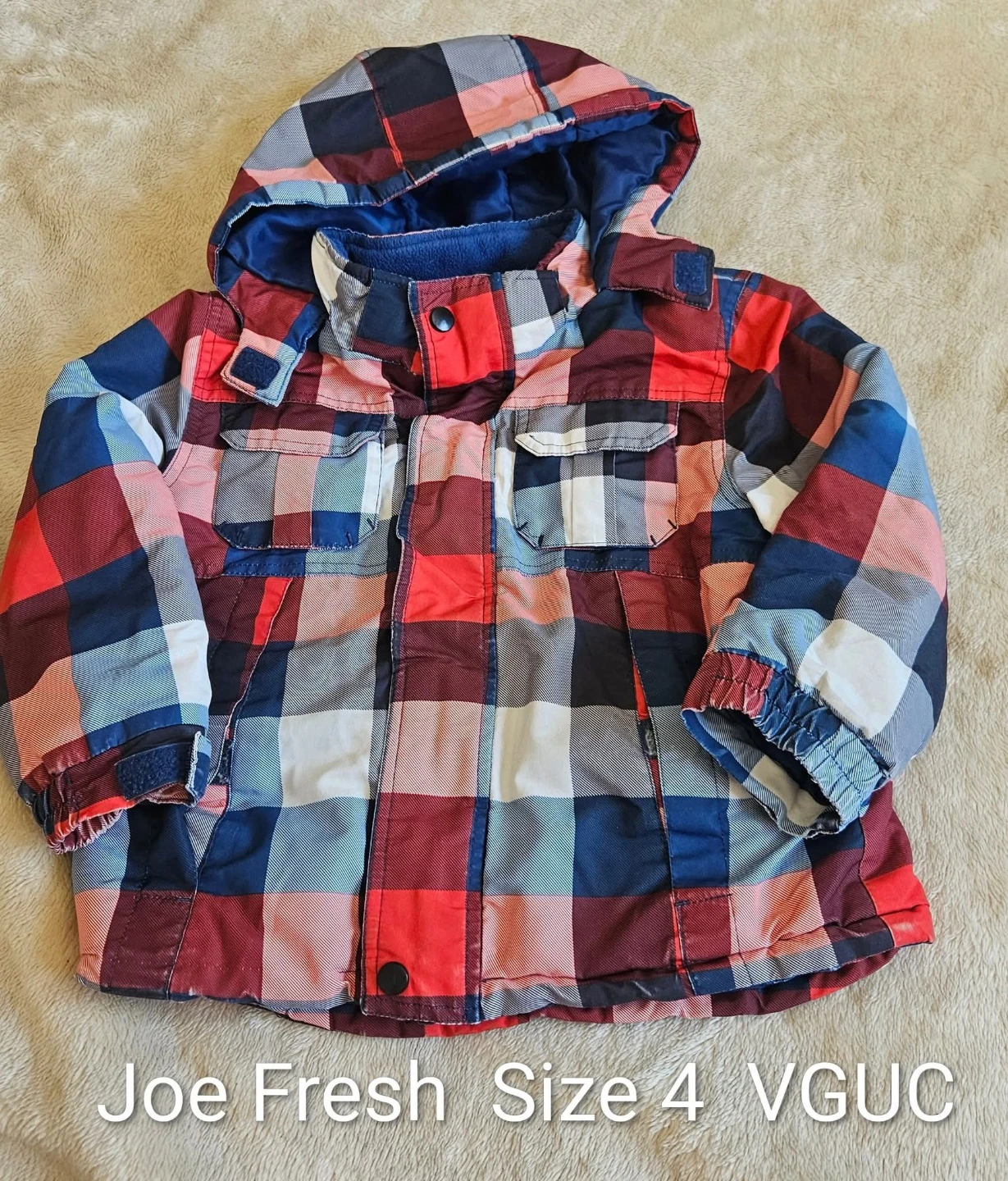 Boys Joe Fresh Winter Jacket Size 4