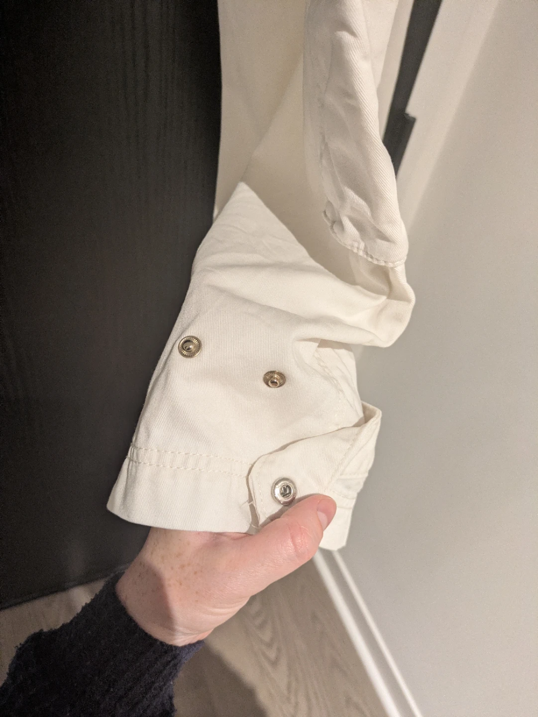 H&M Cream Cargo Pants size 8 - photo 3