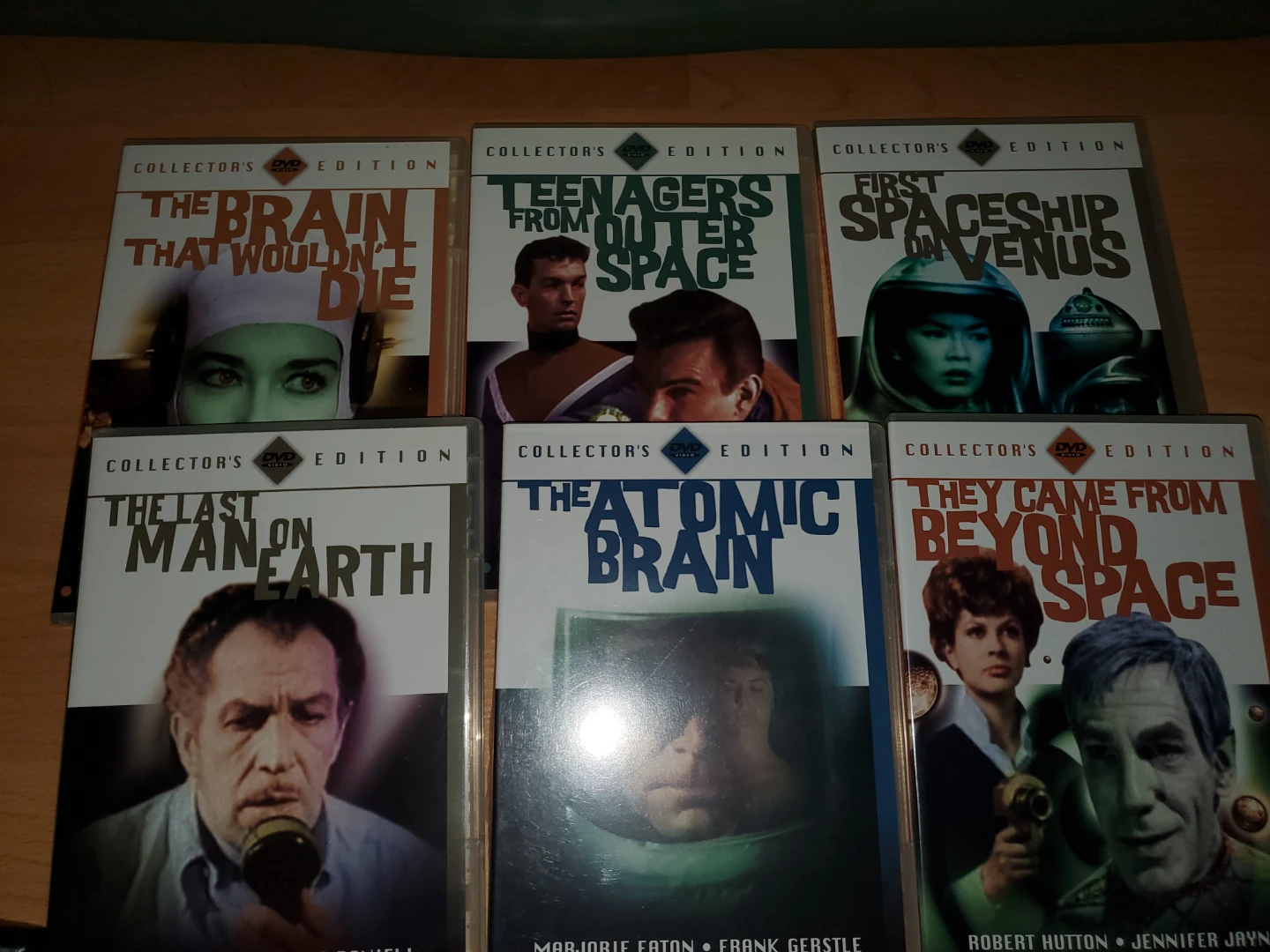 Set of 6 Classic Sci-Fi Horror Collector's Edition DVDs