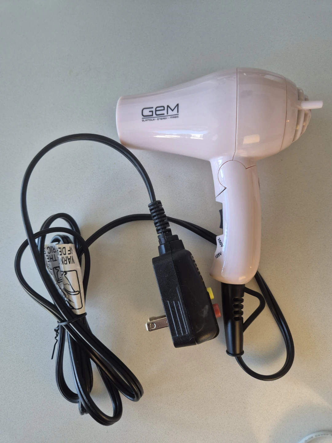 GEM Travel Hair Dryer