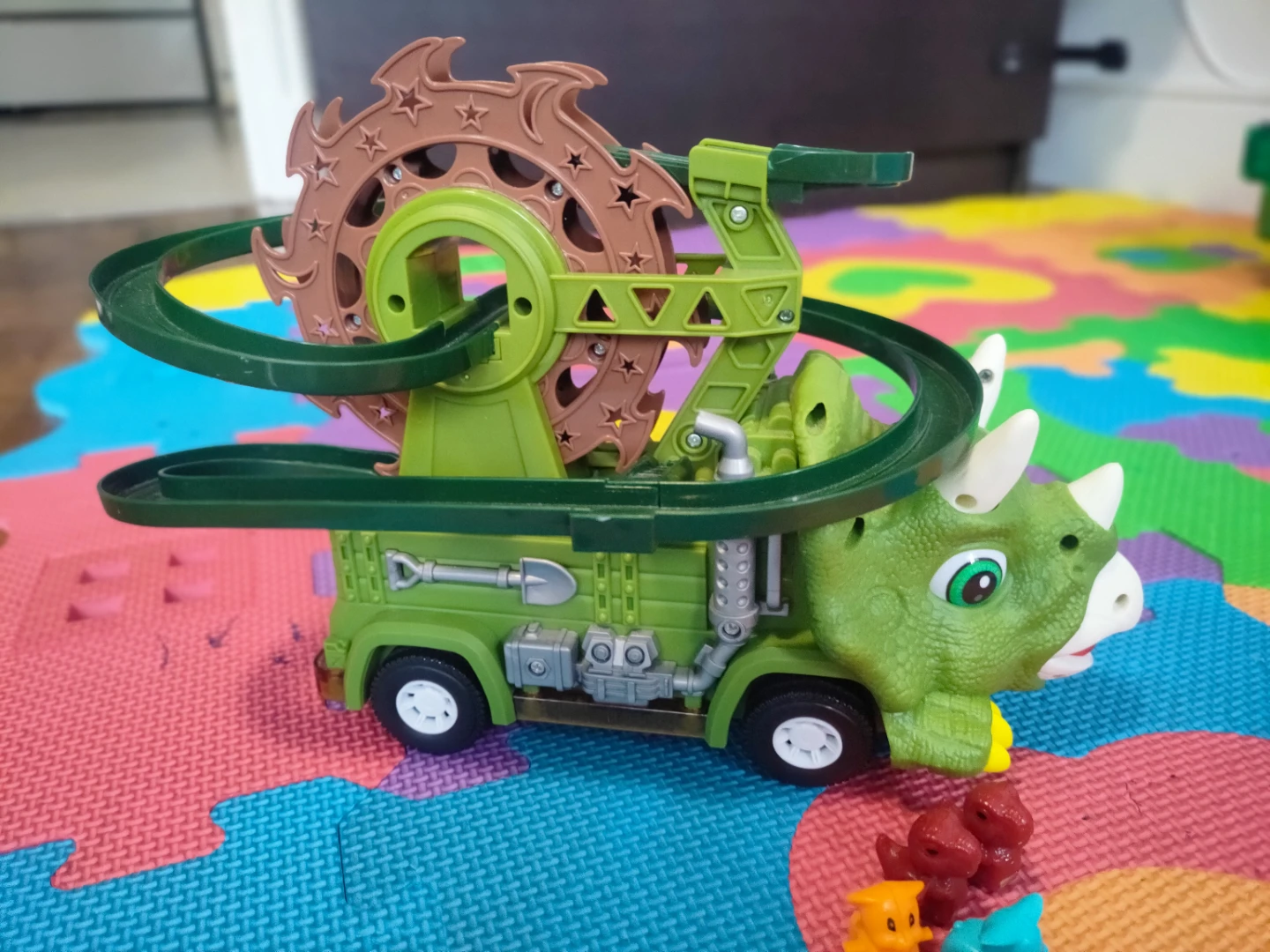 Dinosaur Car Track Playset