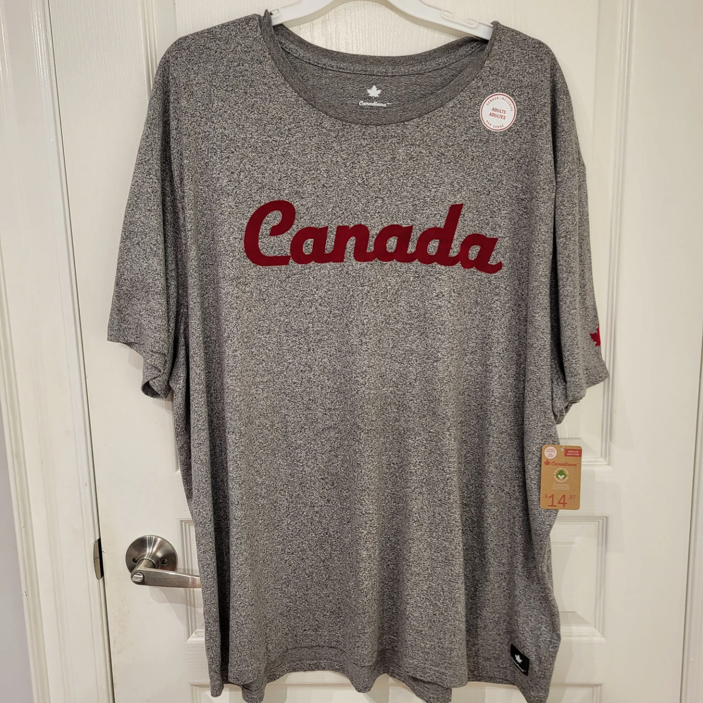 Canadiana Canada T-Shirt Grey