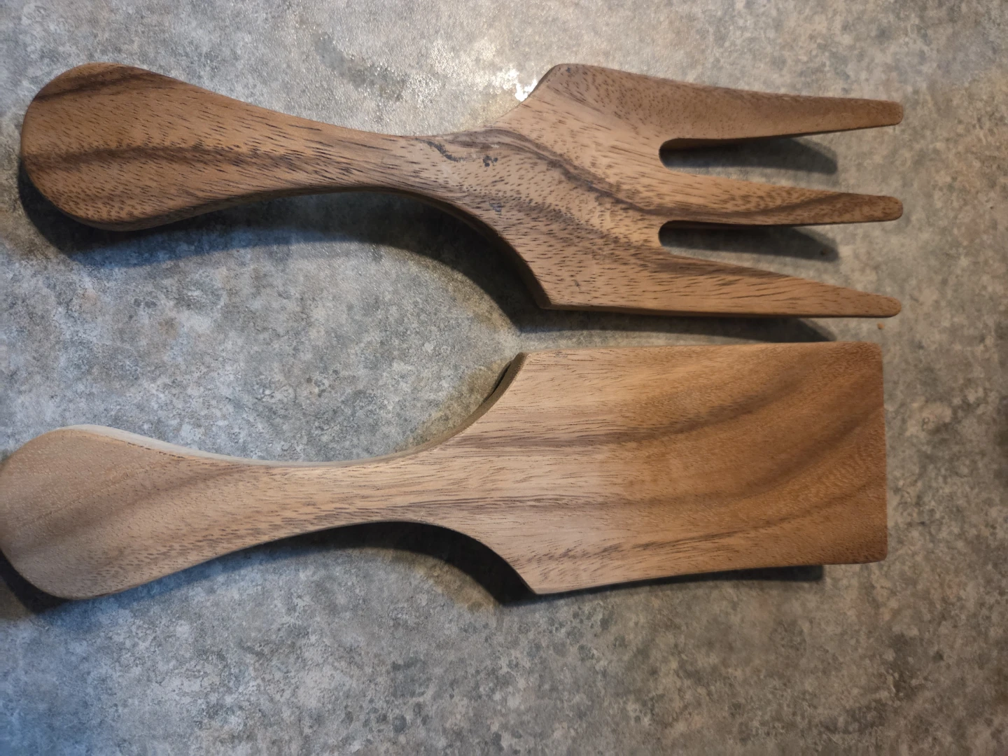 Wooden Salad Server Set - photo 2