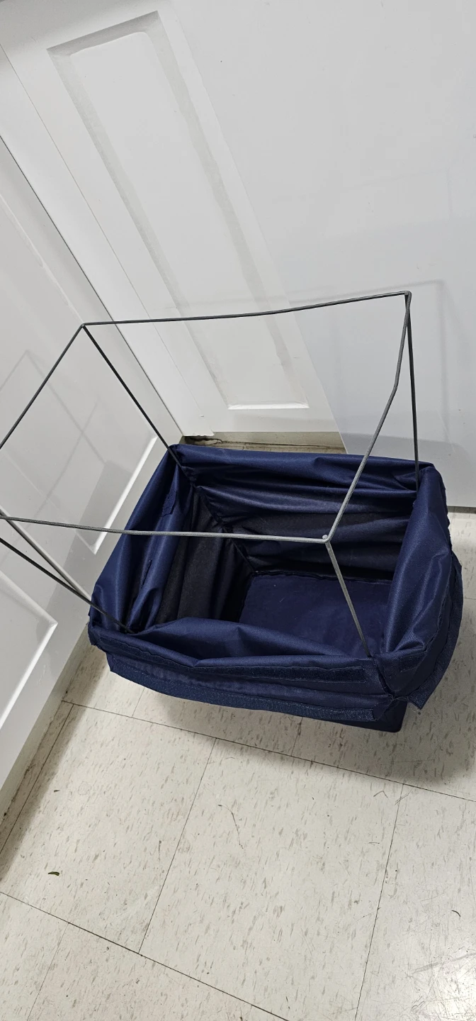 Blue IKEA Laundry Hamper - photo 2