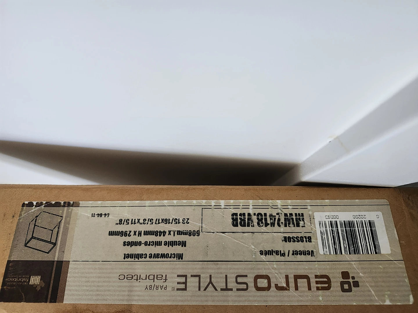 Brand New Eurostyle 24" Microwave Cabinet – Blossom