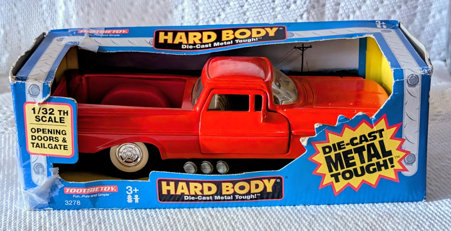Vintage Tootsietoy Hard Body Die-Cast Metal Toy Truck